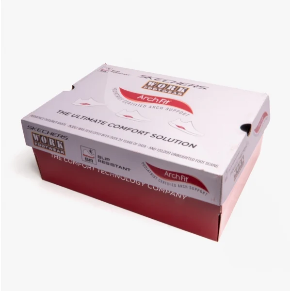 Skechers Work 200086EC ARCH FIT SR - RINGSTAP Mens Safety Trainers Black - Image 7