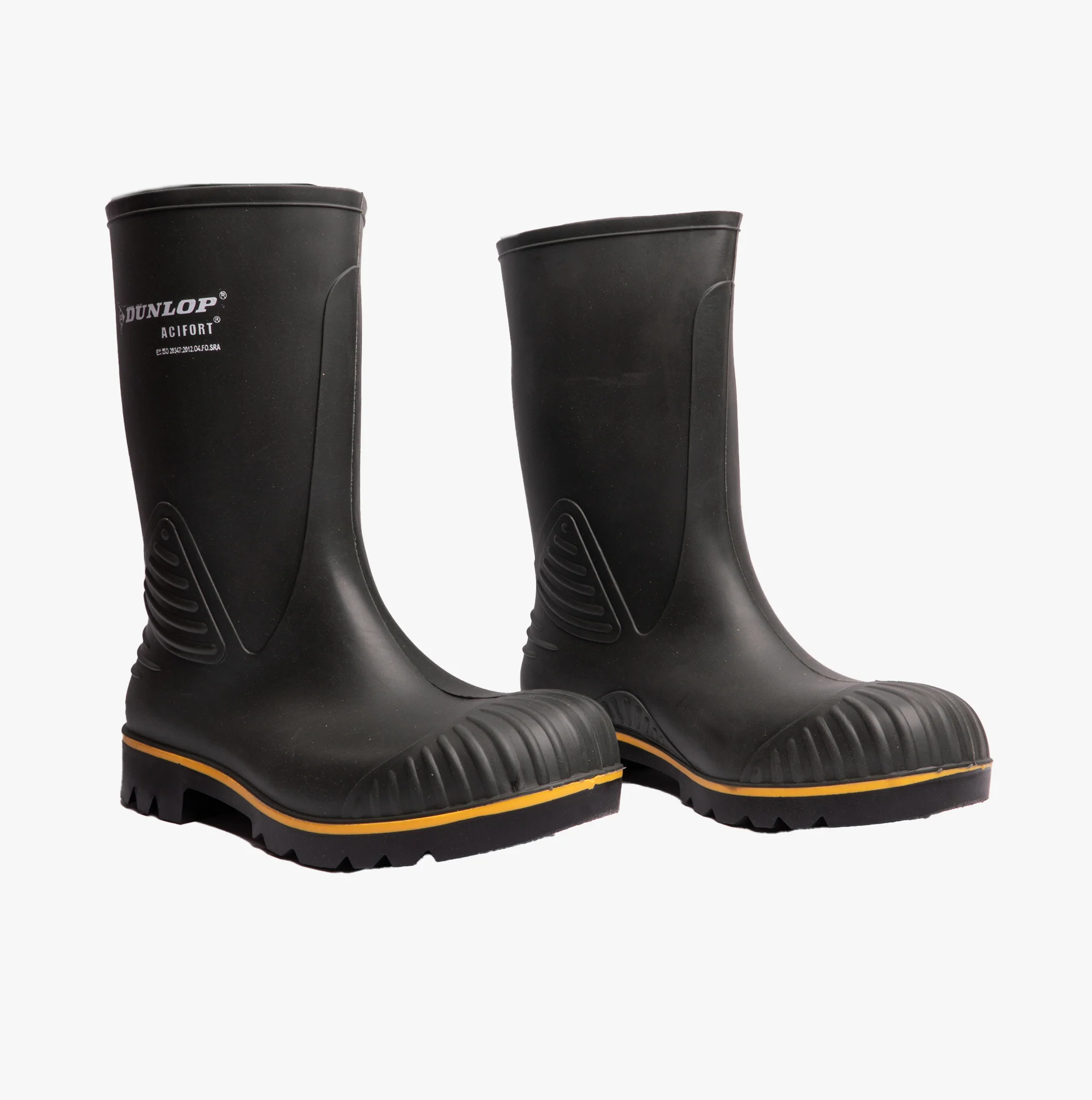 Dunlop ACIFORT HD Calf Mens Heavy Duty Agricultural Wellington Boots Green - Image 3