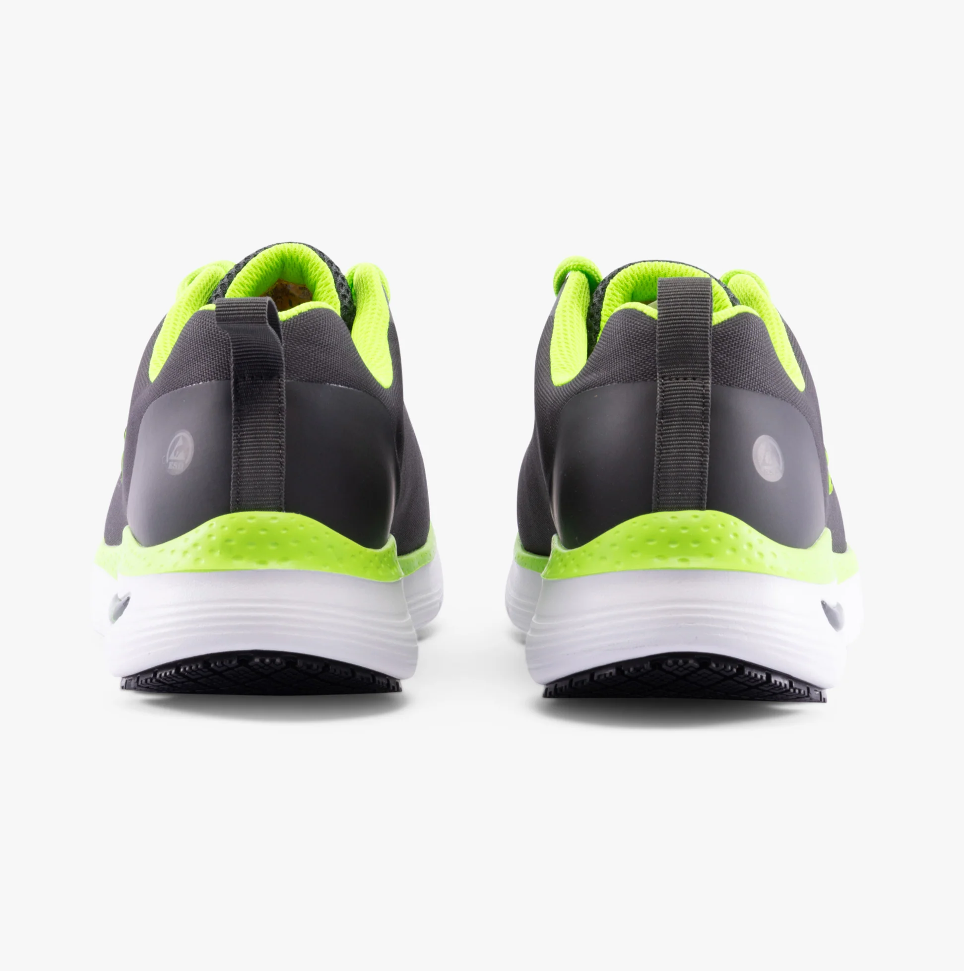 Skechers Work 200086EC ARCH FIT SR - RINGSTAP Mens Safety Trainers Charcoal/Lime - Image 4