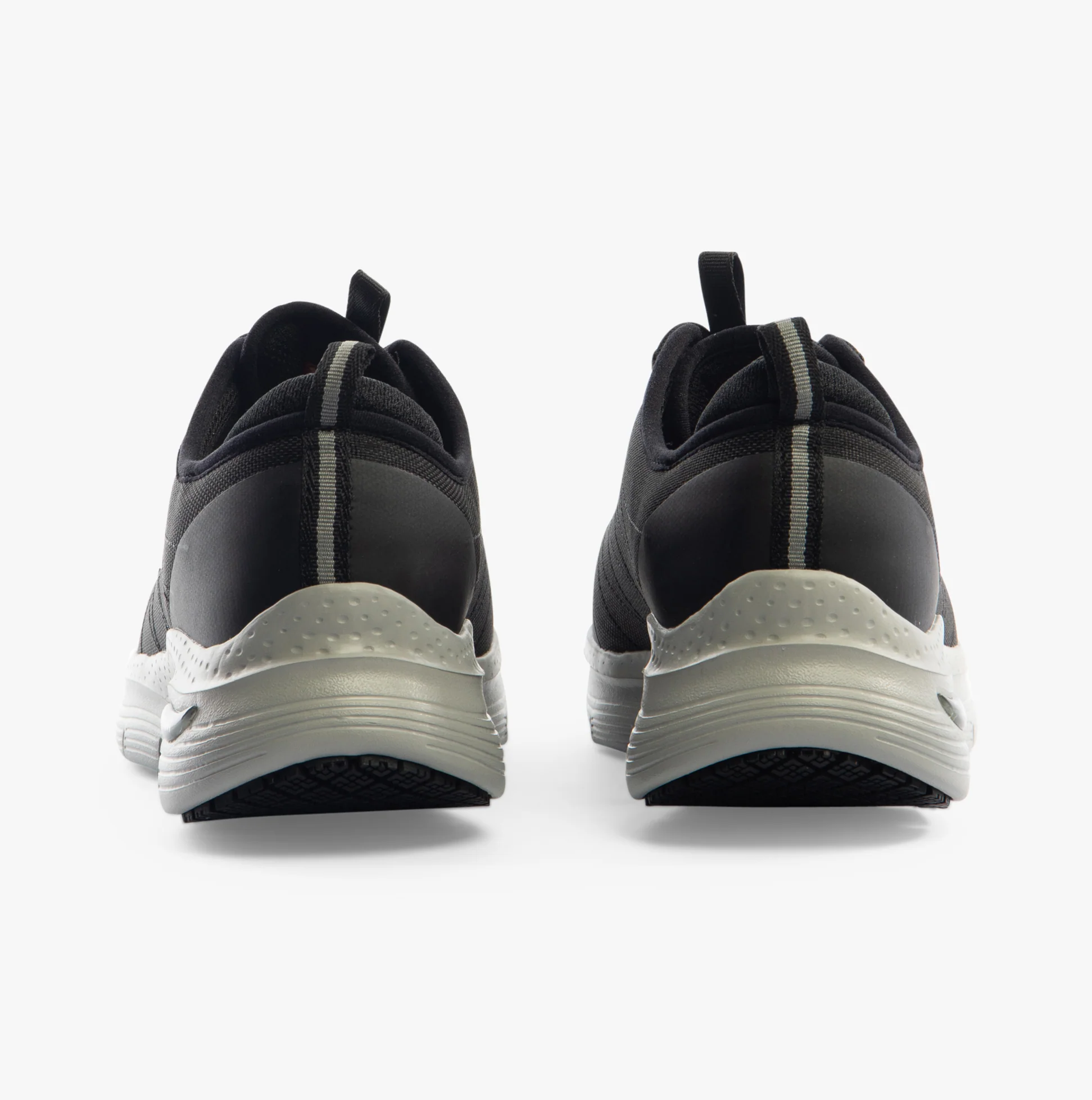 Skechers Work 108075EC ARCH FIT SR - EBINAL Womens Safety Trainers Black/Grey - Image 4