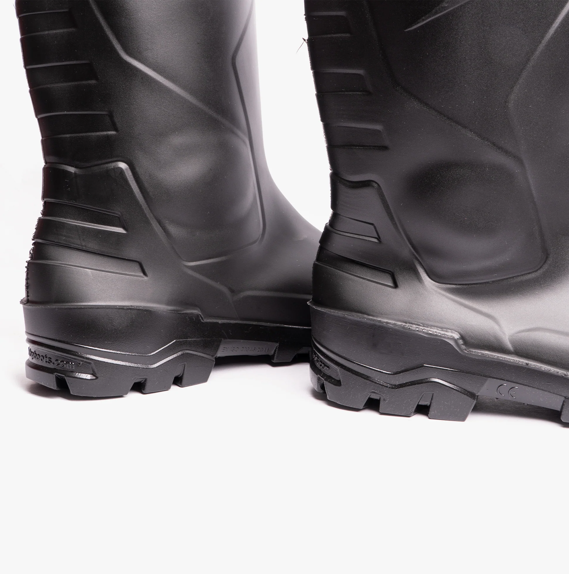 Dunlop DEVON Unisex Steel Safety Wellington Boots Black - Image 3