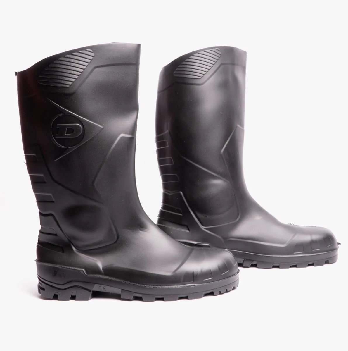 Dunlop DEVON Unisex Steel Safety Wellington Boots Black - Image 7