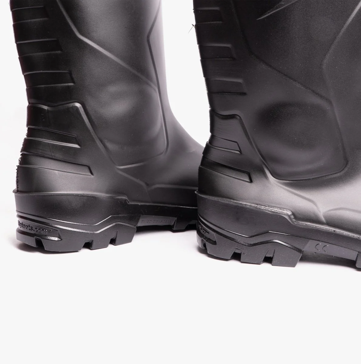 Dunlop DEVON Unisex Steel Safety Wellington Boots Black - Image 8