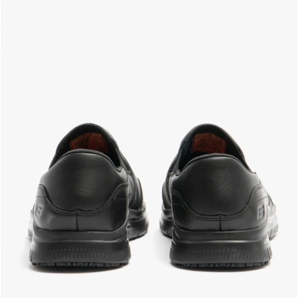 Skechers Work 77071EC FLEX ADVANTAGE- BRONWOOD SR Mens Occupational Shoes Black - Image 4
