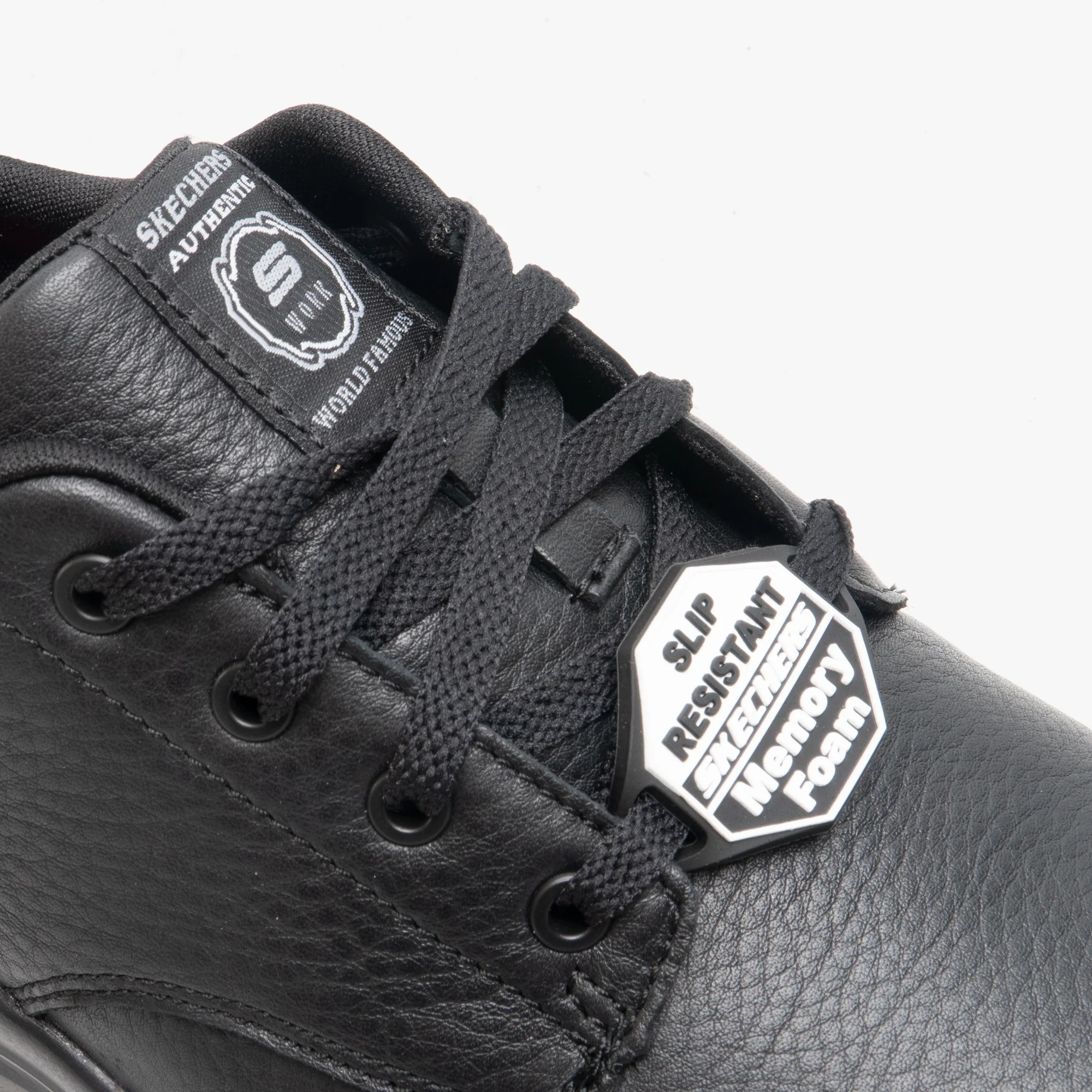 Skechers Work 77513EC FLEX ADVANTAGE - FOURCHE SR Mens Occupational Trainers Black - Image 6