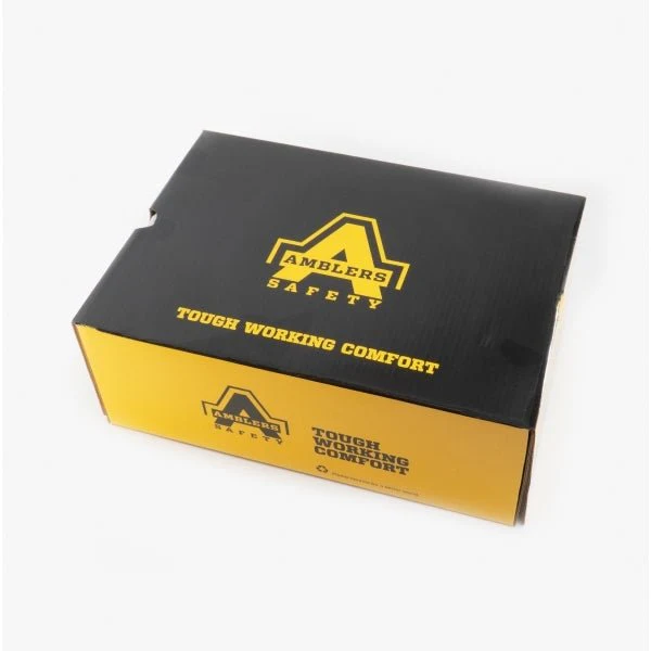 Amblers Safety FS128 Unisex Leather Safety Boots Brown - Image 11