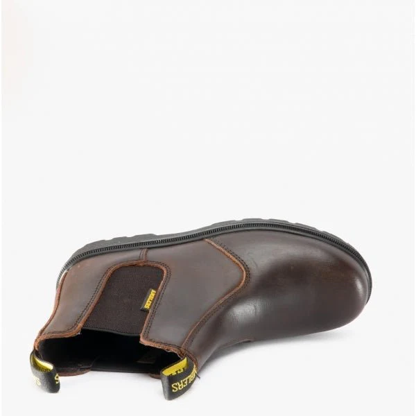 Amblers Safety FS128 Unisex Leather Safety Boots Brown - Image 9