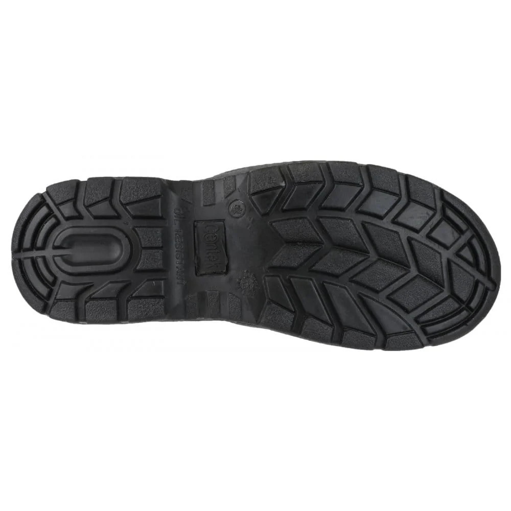 Centek FS30C Unisex Leather Safety Boots Black - Image 4