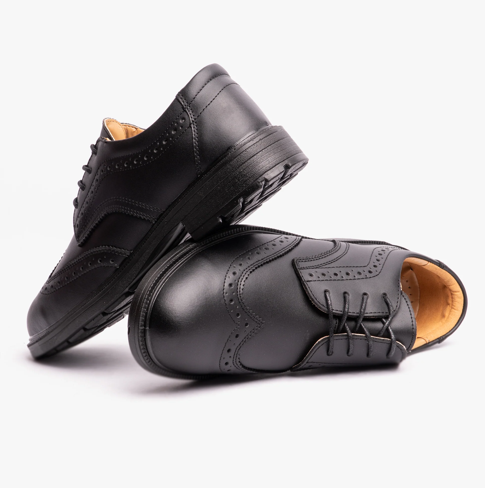 Amblers Safety FS44 Mens Leather Safety Shoes Black - Image 5