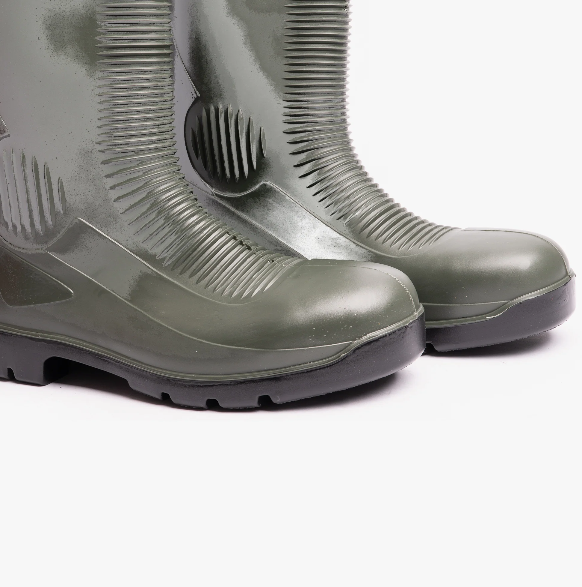 Amblers Safety FS99 Unisex Steel Safety Wellington Boots Green - Image 6