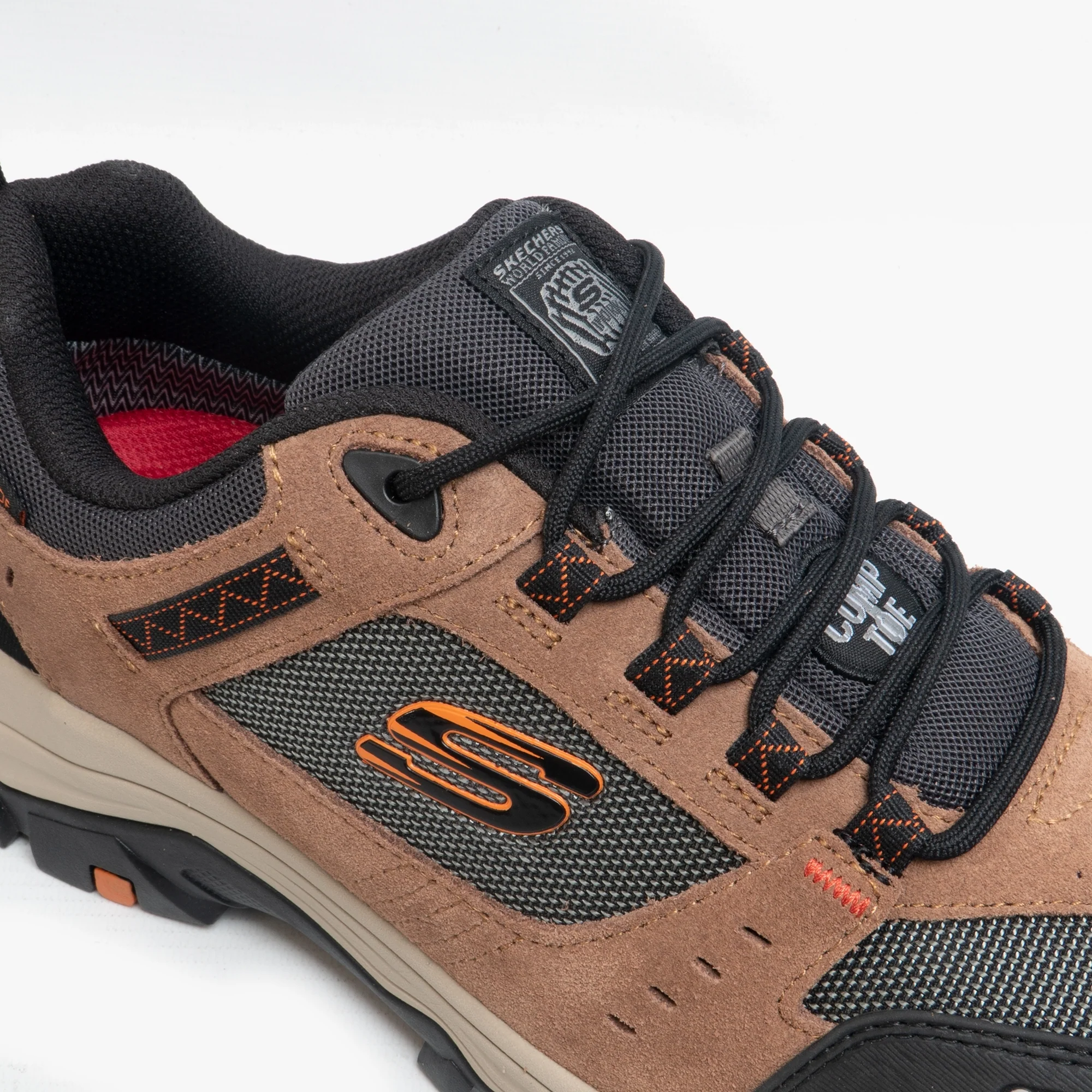 Skechers Work 77183EC GREETAH Mens Safety Trainers Brown/Black - Image 6