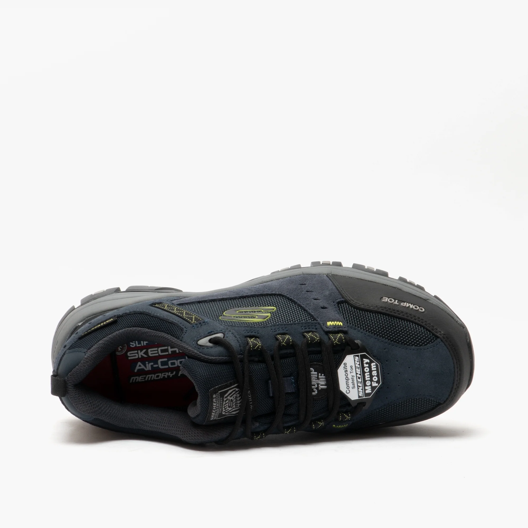 Skechers Work 77183EC GREETAH Mens Safety Trainers Navy/Black - Image 5