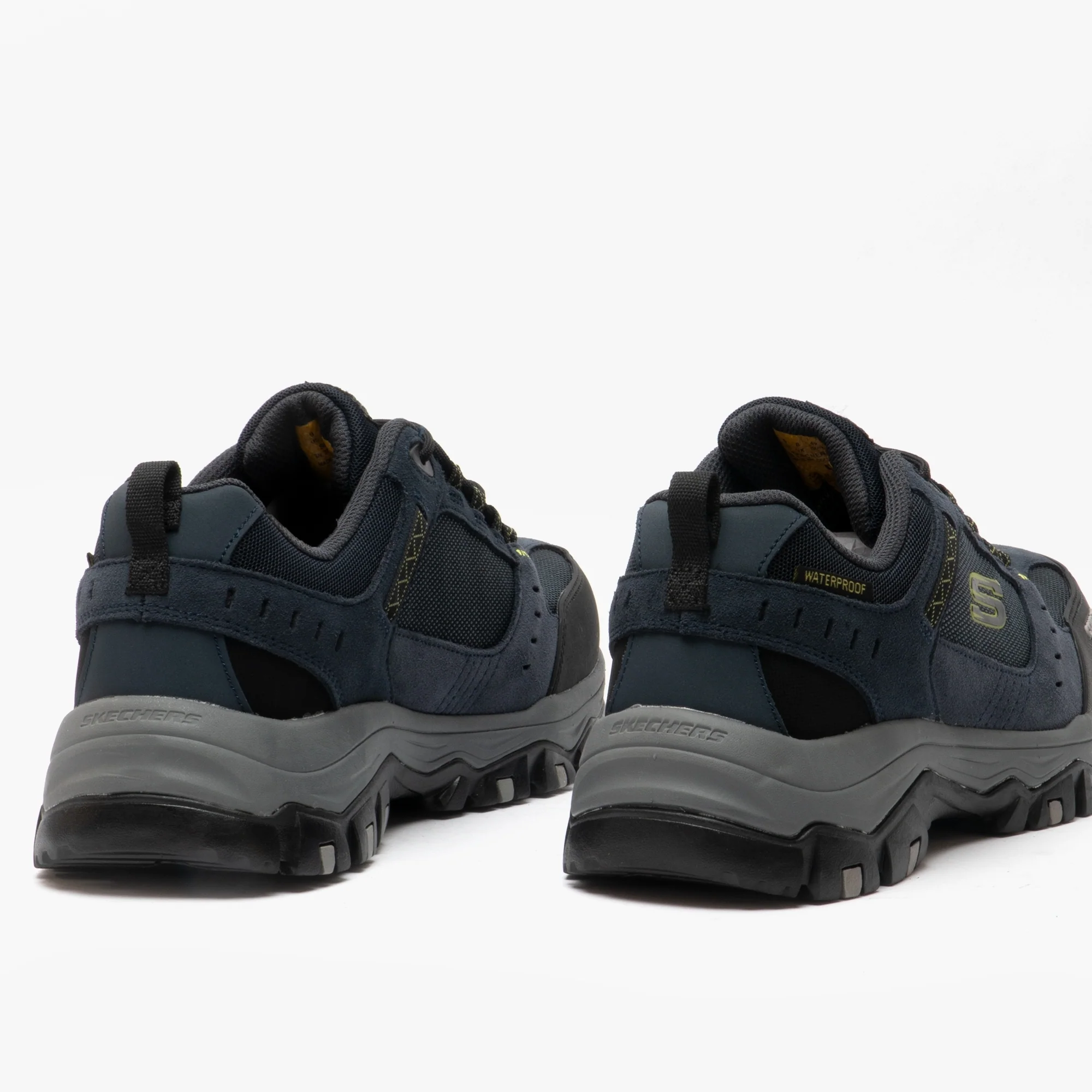 Skechers Work 77183EC GREETAH Mens Safety Trainers Navy/Black - Image 6