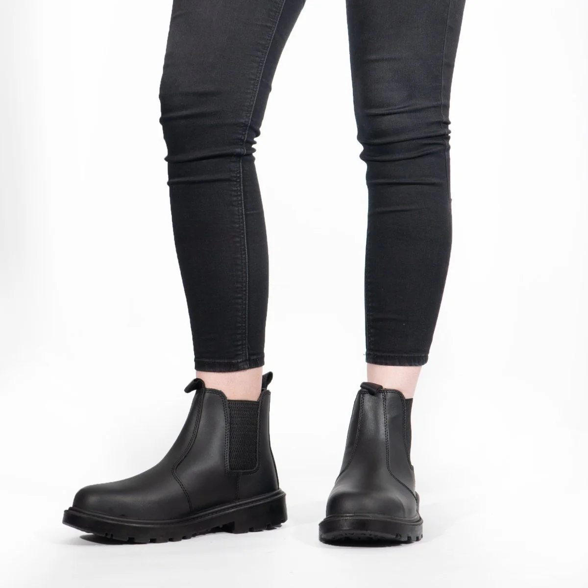 Grafters GRINDER Unisex Dealer Safety Boots Black - Image 14