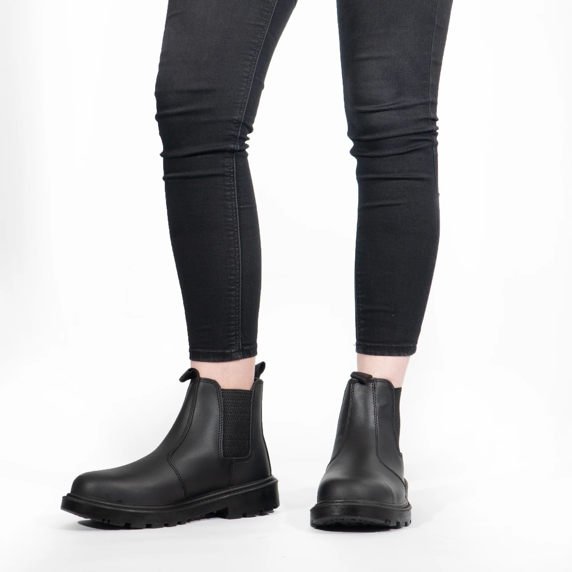 Grafters GRINDER Unisex Dealer Safety Boots Black - Image 7