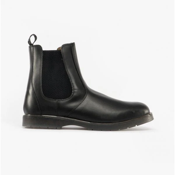 Grafters BELGRAVIA Unisex Chelsea Boots Black - Image 7