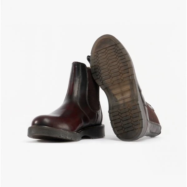 Grafters BELGRAVIA Unisex Chelsea Boots Oxblood - Image 11