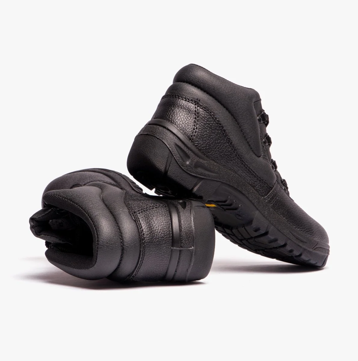 Grafters M5501A Unisex Leather Safety Boots Black - Image 11