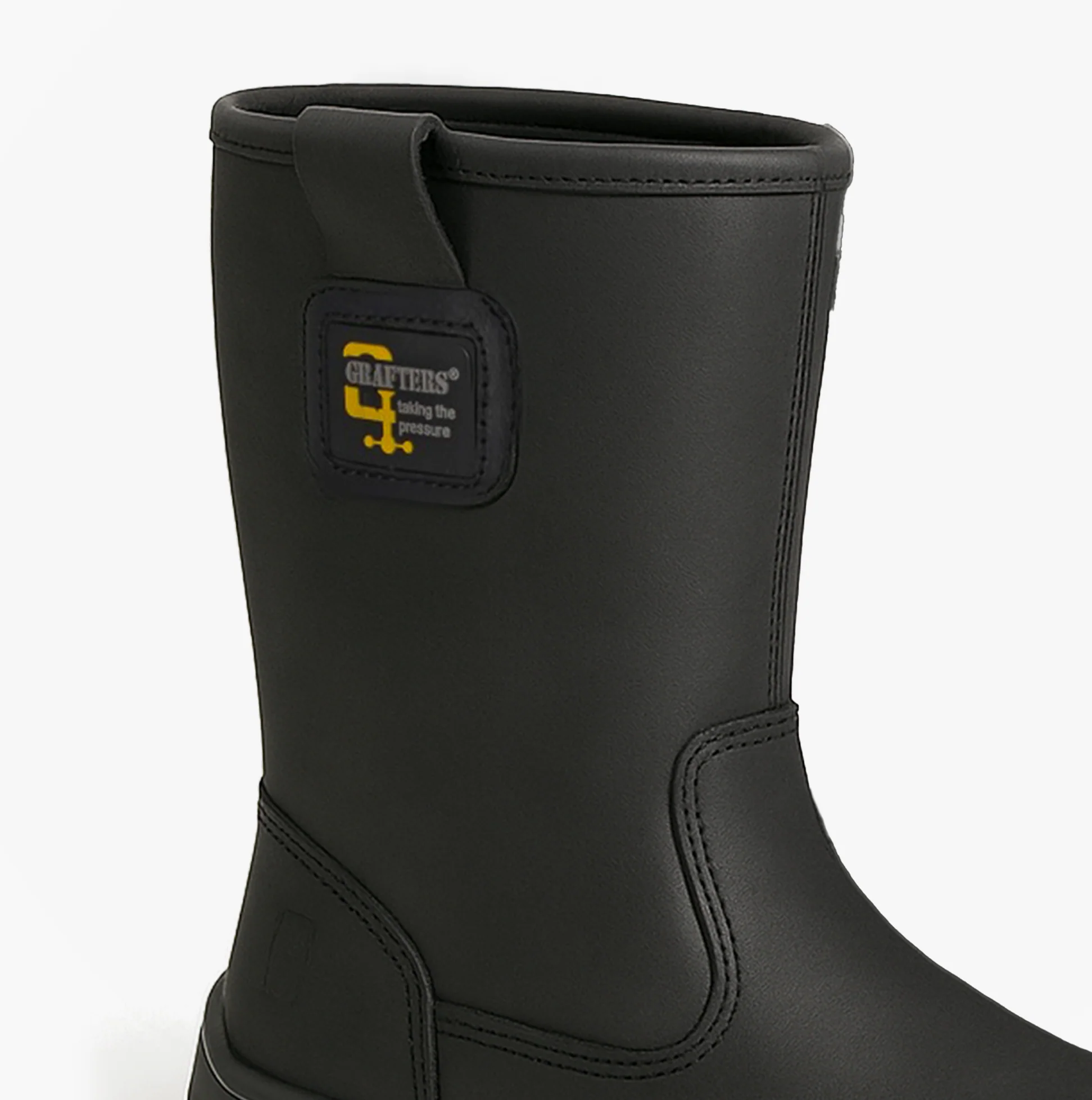 Grafters M560A Mens Safety Boots Black - Image 4