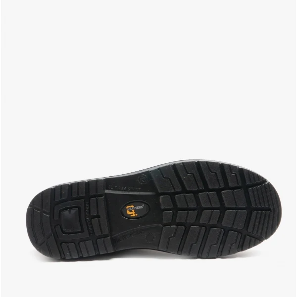 Grafters M9568B Unisex Leather Dealer Safety Boots Brown - Image 3