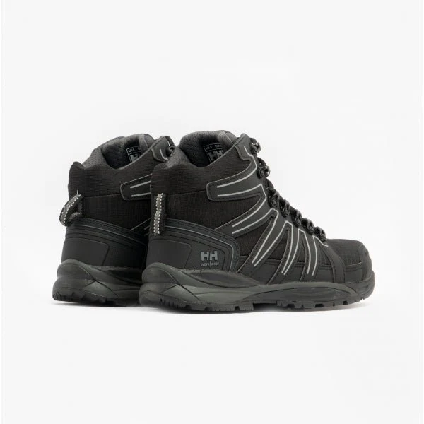 Helly Hansen MANCHESTER MID S3 Unisex Safety Boots Black/Grey - Image 11