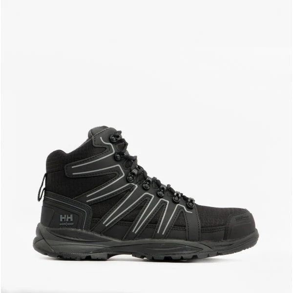 Helly Hansen MANCHESTER MID S3 Unisex Safety Boots Black/Grey - Image 7