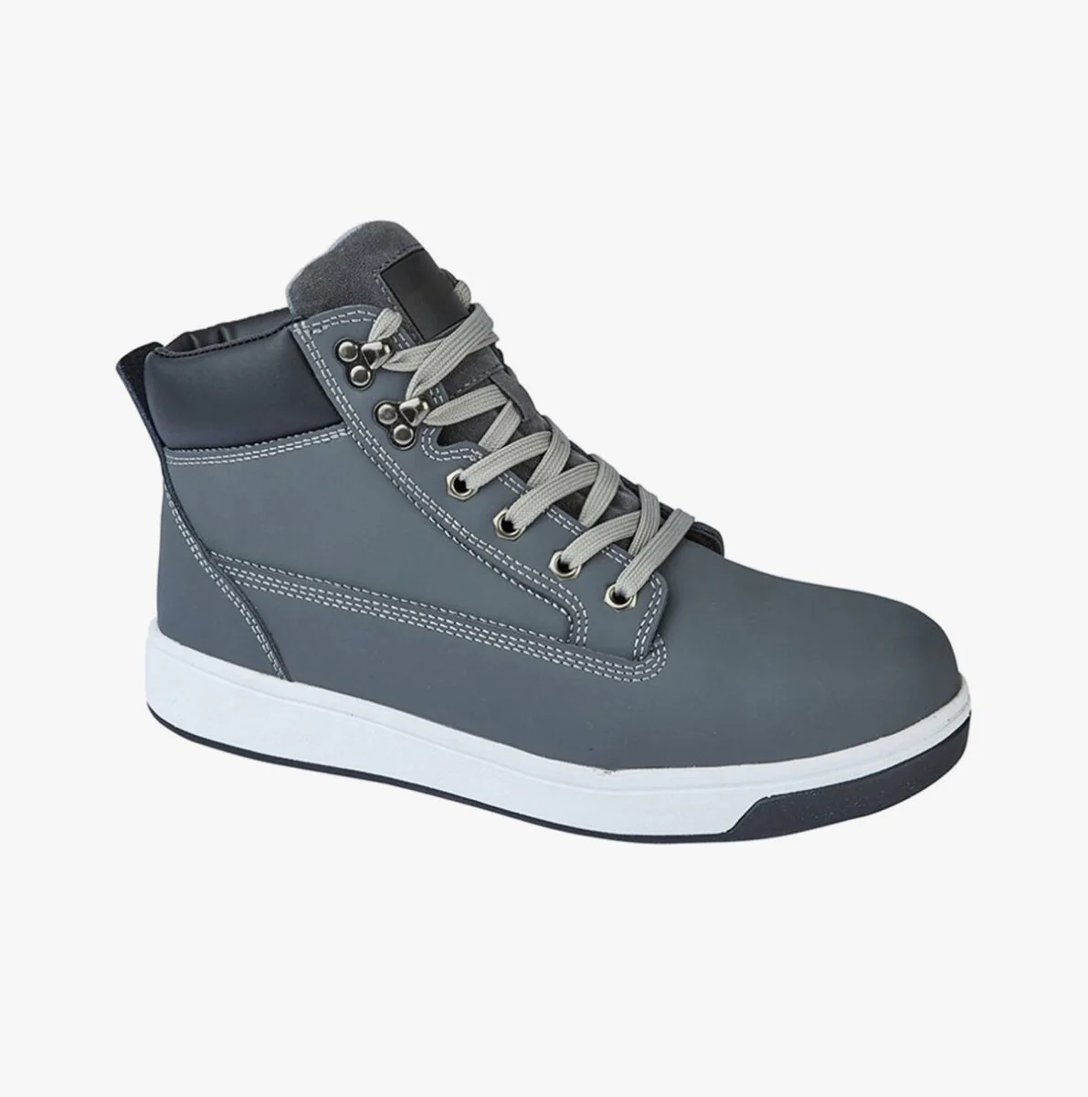 Grafters M057F Mens Safety Boots Grey - Image 4