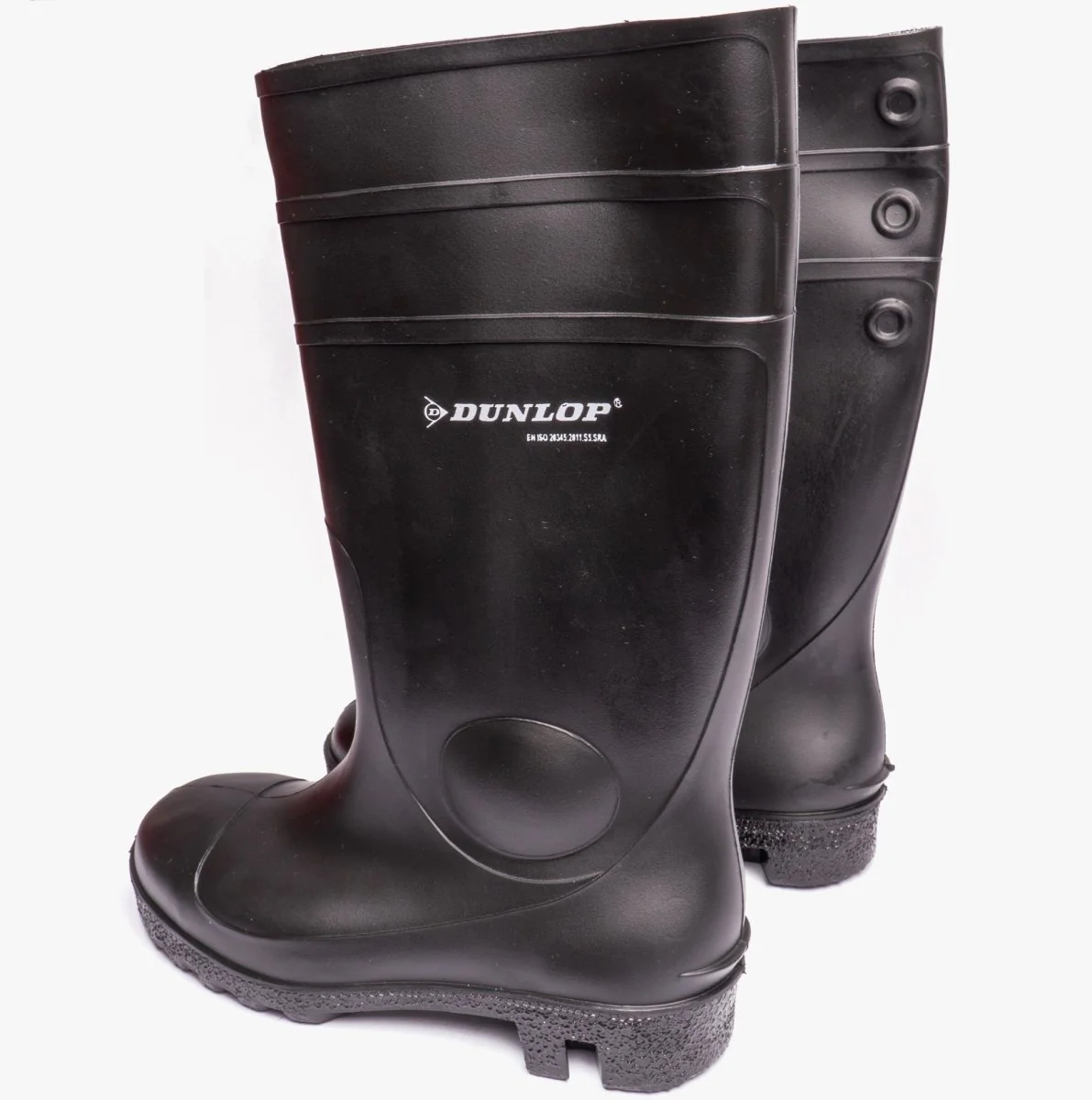 Dunlop PROTOMASTOR Unisex Safety Wellington Boots Black - Image 11