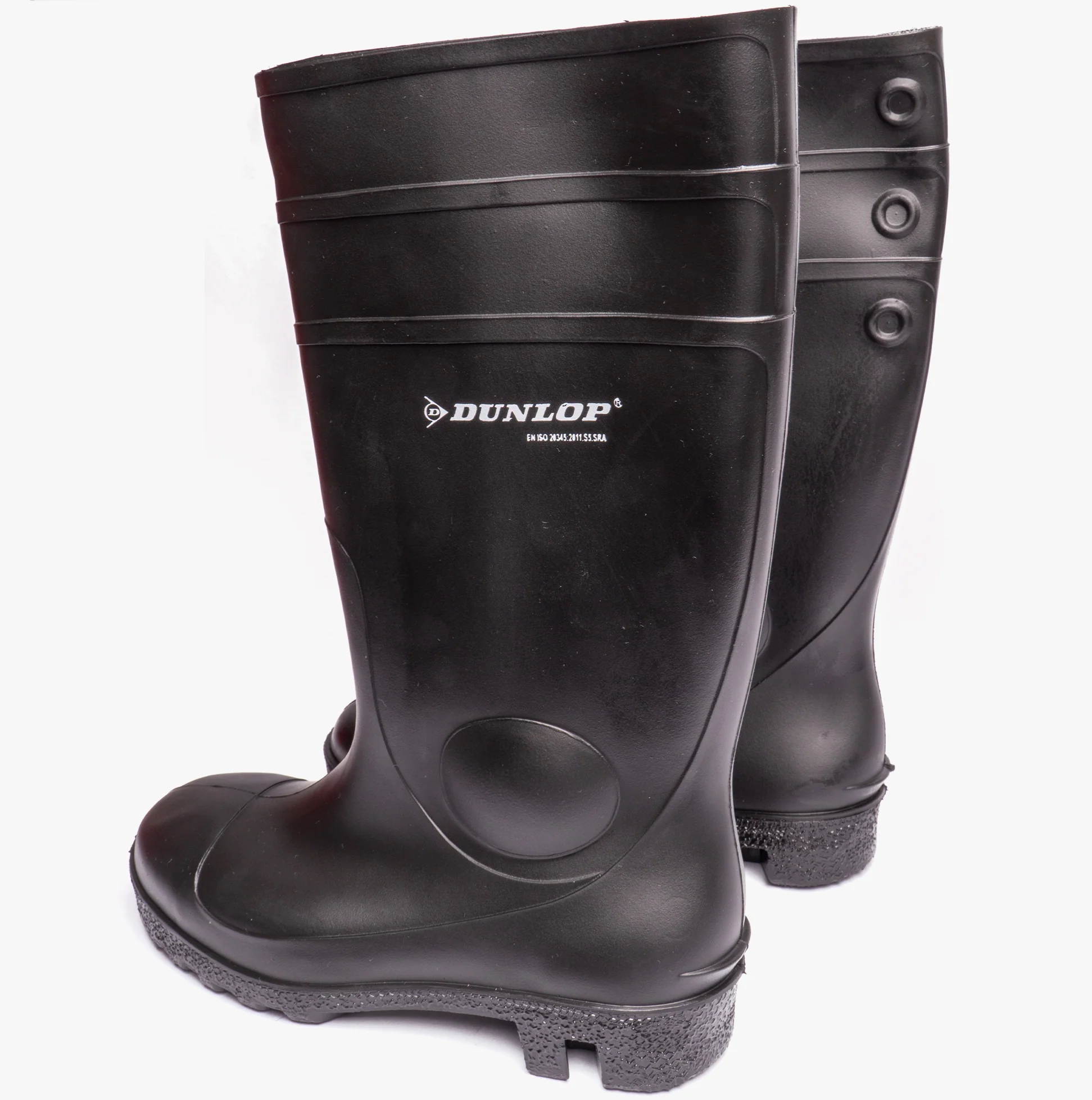 Dunlop PROTOMASTOR Unisex Safety Wellington Boots Black - Image 4