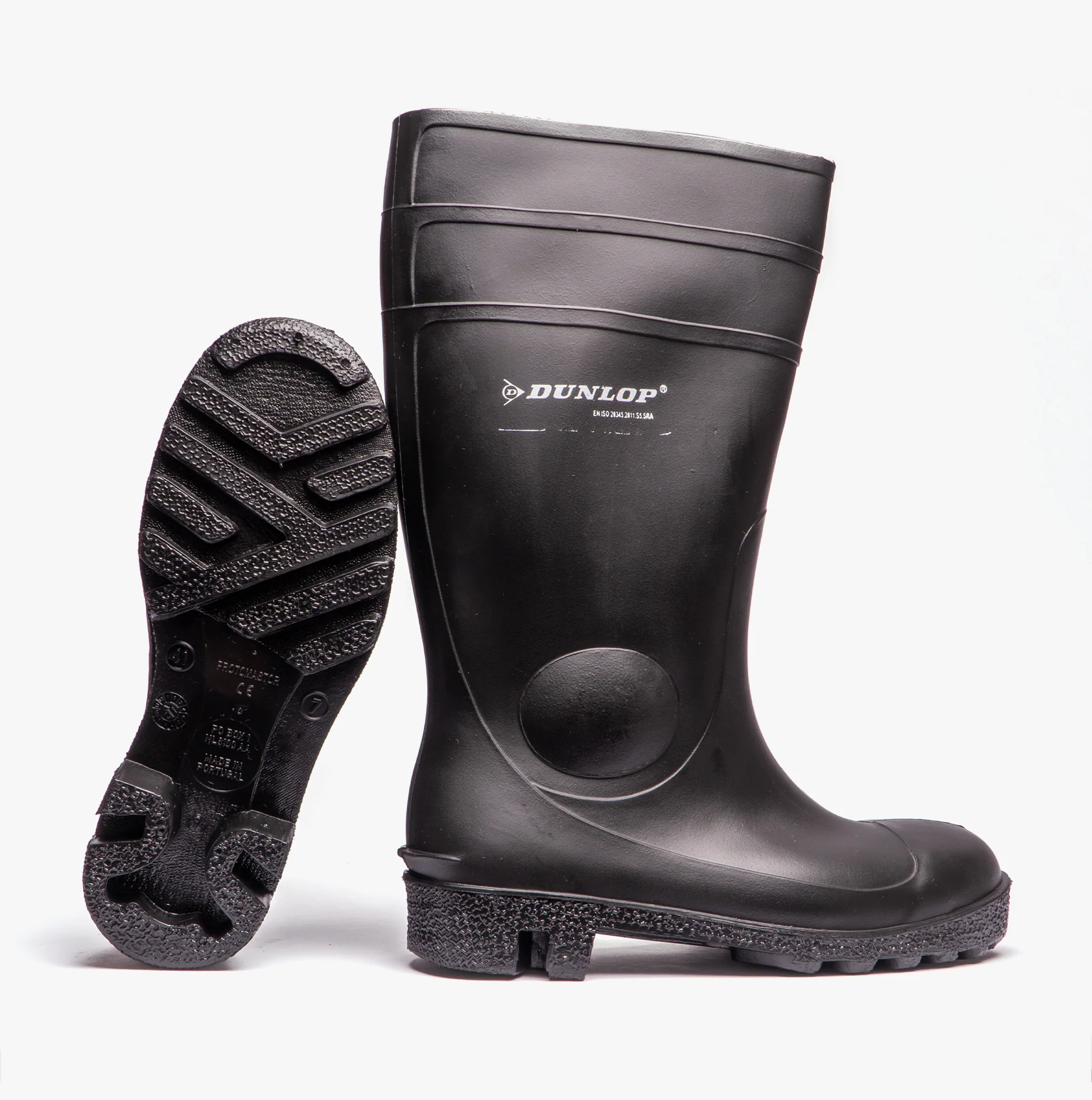 Dunlop PROTOMASTOR Unisex Safety Wellington Boots Black - Image 6