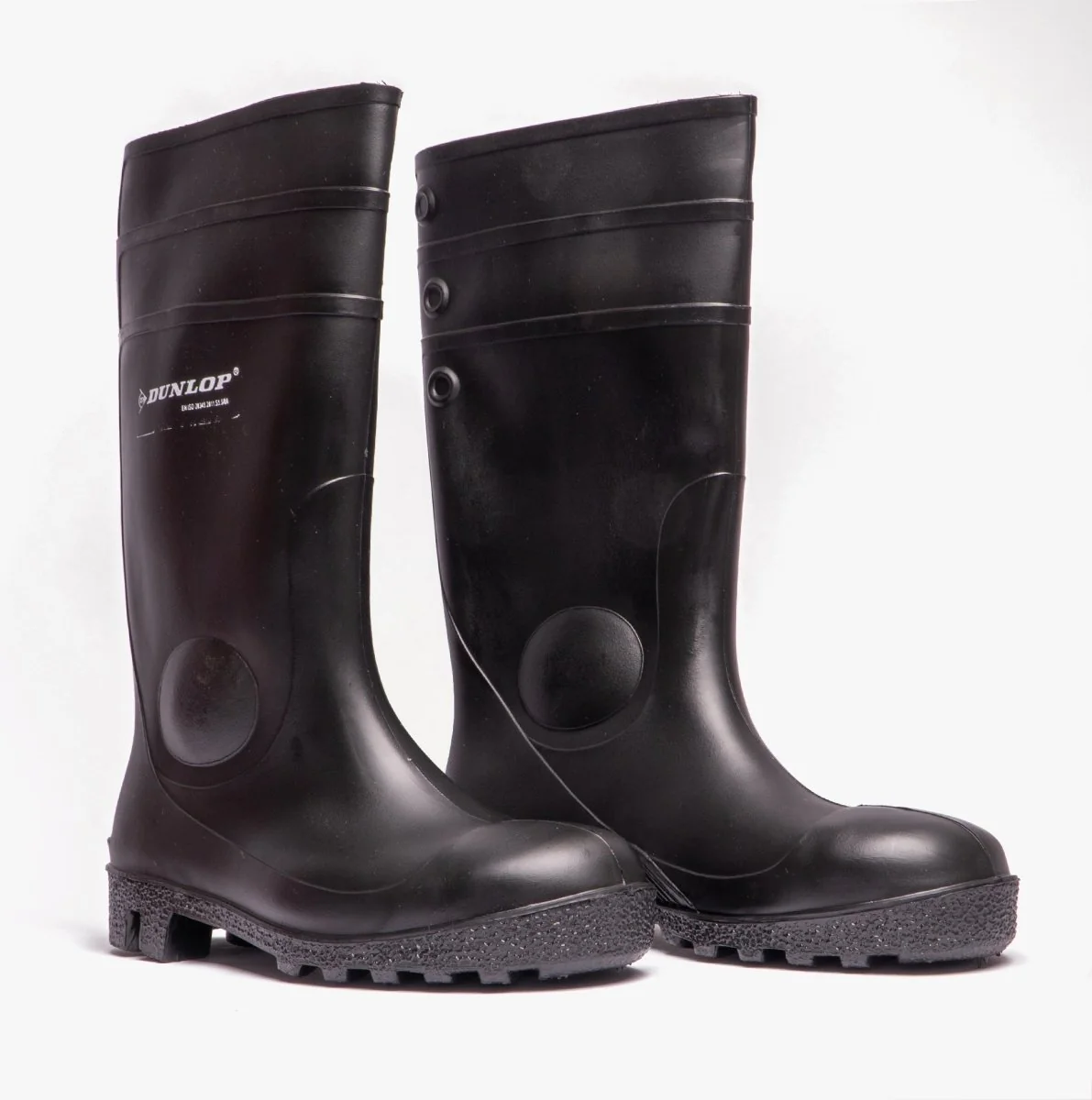 Dunlop PROTOMASTOR Unisex Safety Wellington Boots Black - Image 9