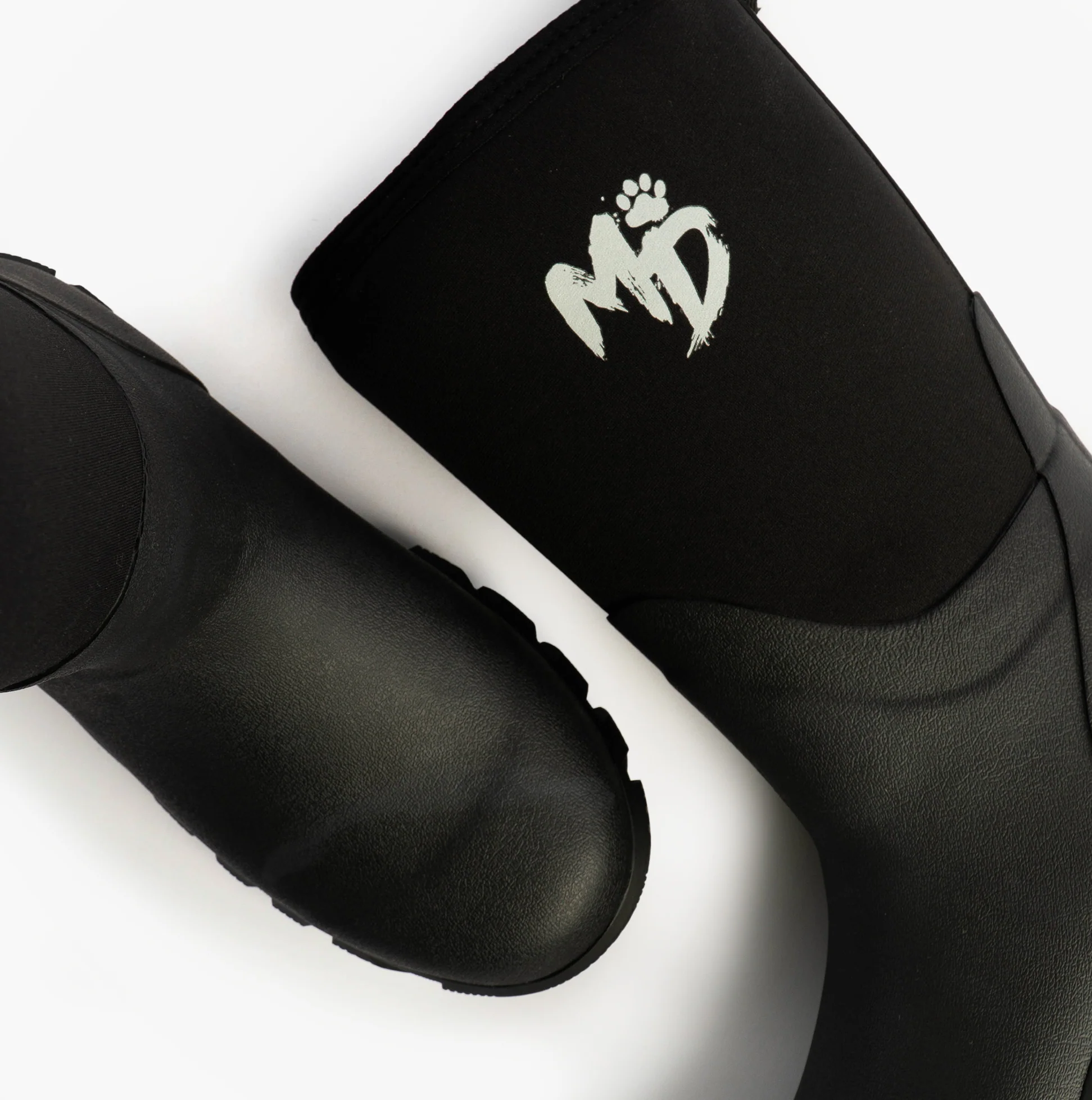 Mud Dogs RUTLAND MID Unisex Neoprene Wellies Black - Image 9