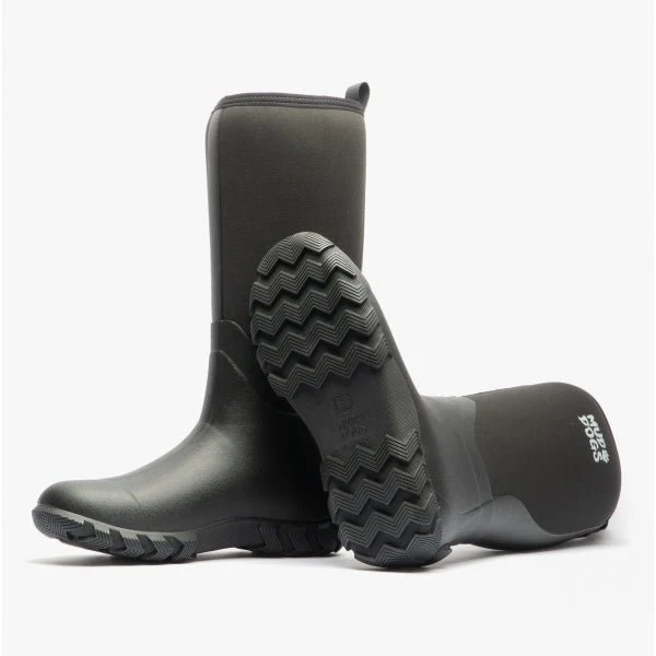 Mud Dogs RUTLAND TALL Neoprene Wellies Black - Image 17