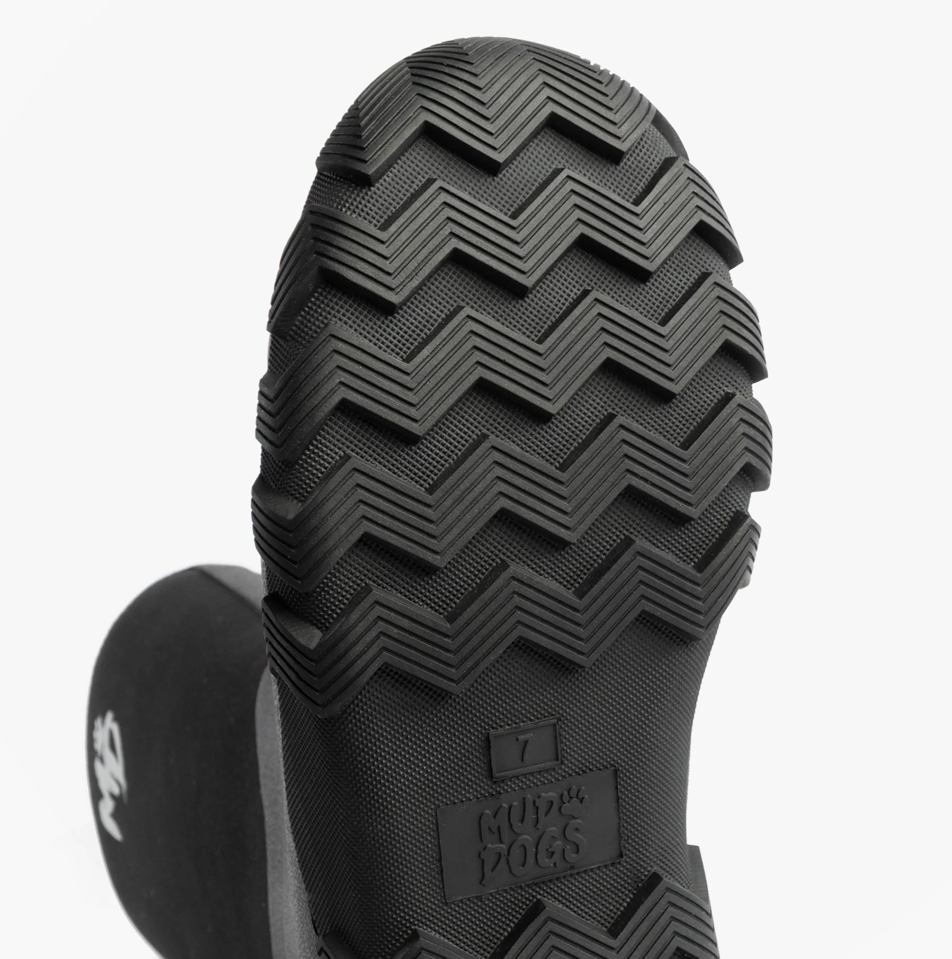 Mud Dogs RUTLAND TALL Neoprene Wellies Black - Image 9