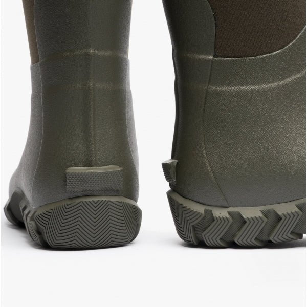 Mud Dogs RUTLAND TALL Neoprene Wellies Olive - Image 17