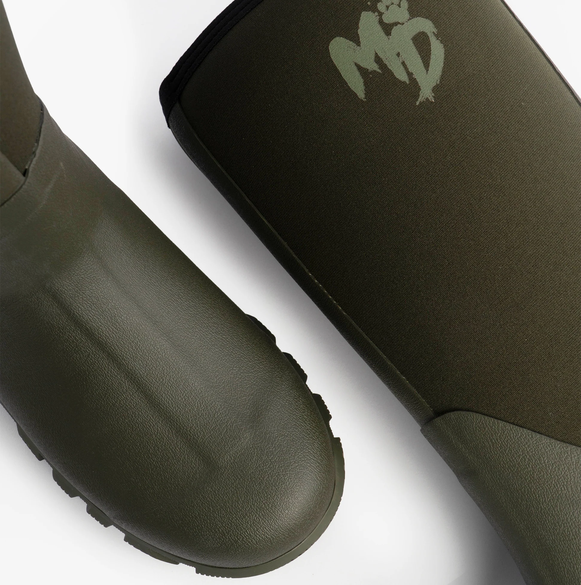 Mud Dogs RUTLAND TALL Neoprene Wellies Olive - Image 7