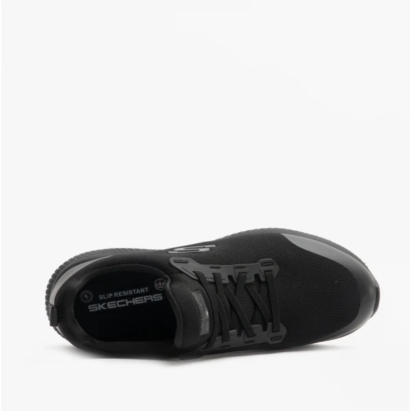 Skechers Work 200051EC SQUAD - MYTON SR Mens Occupational Trainers Black - Image 4
