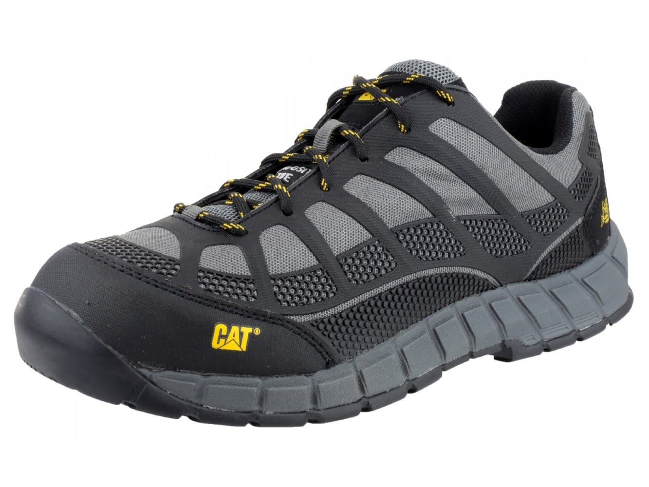 CAT STREAMLINE Mens Safety Trainers Charcoal - Image 3