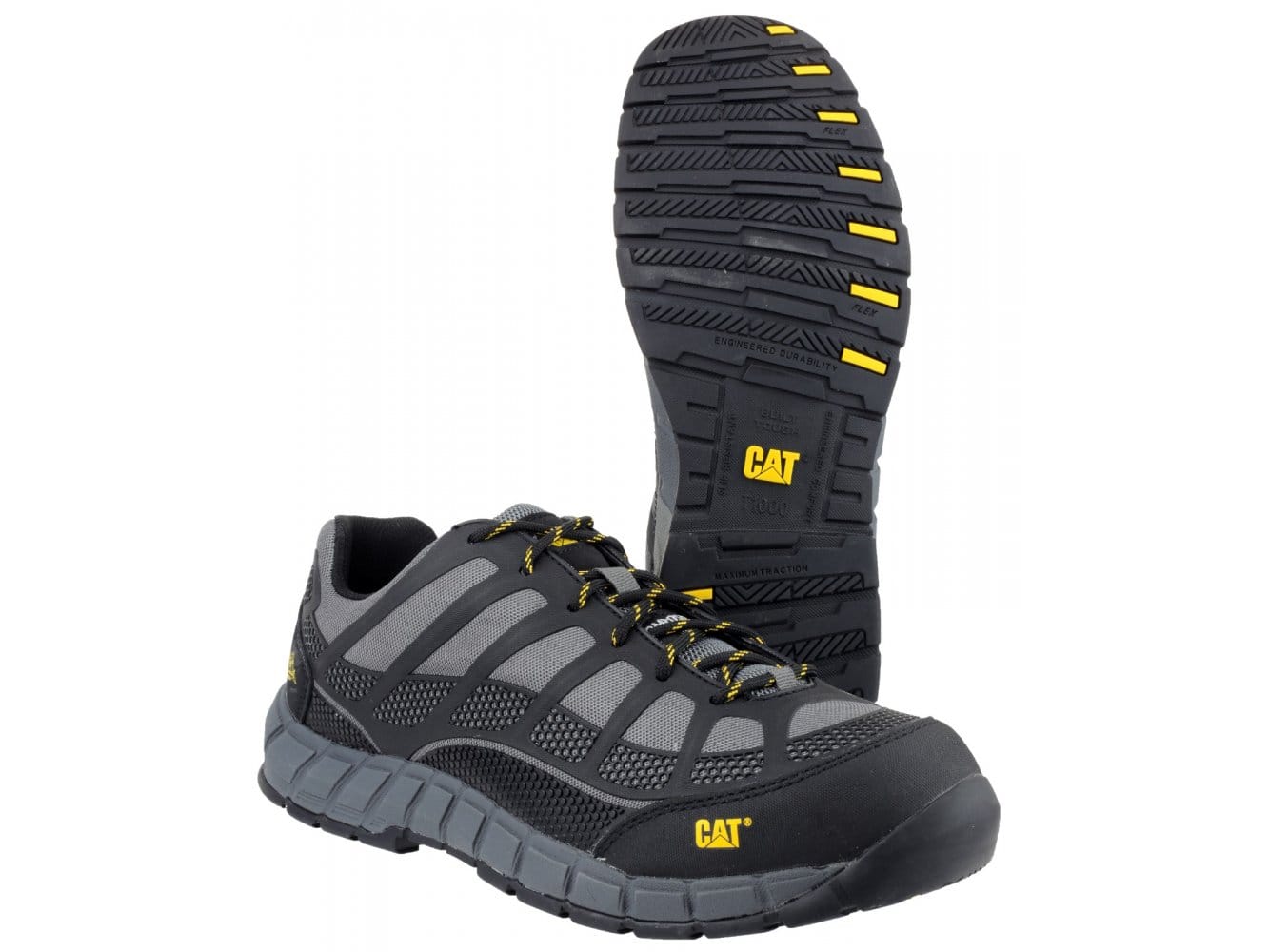 CAT STREAMLINE Mens Safety Trainers Charcoal - Image 5