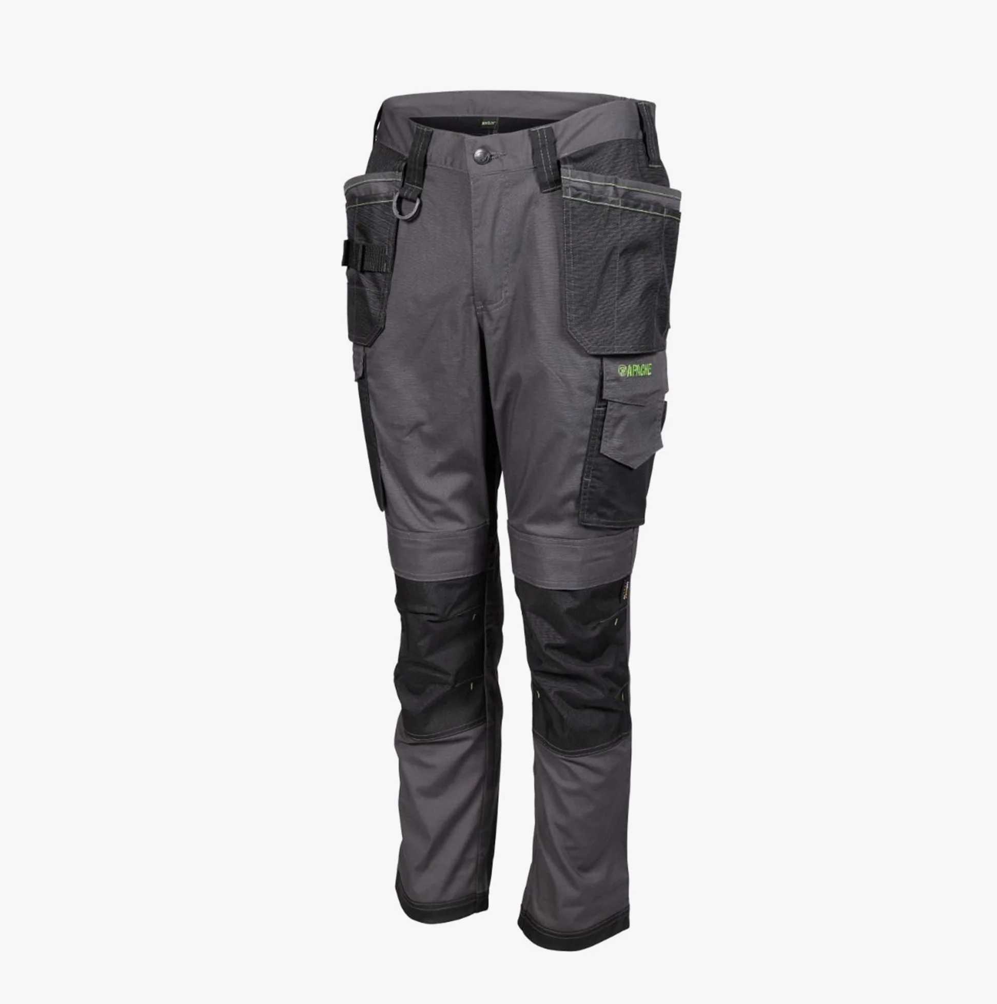 Apache SUDBURY Mens Trousers Grey Black - Image 4