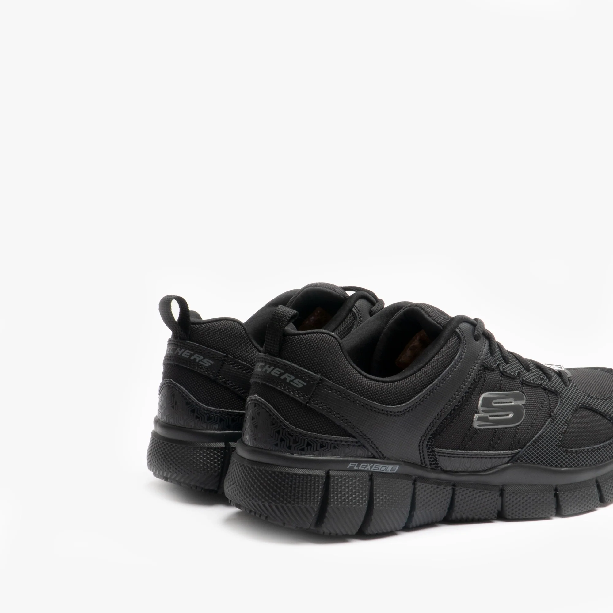 Skechers Work 77152EC TELFIN - SANPHET SR Mens Occupational Trainers Black - Image 6