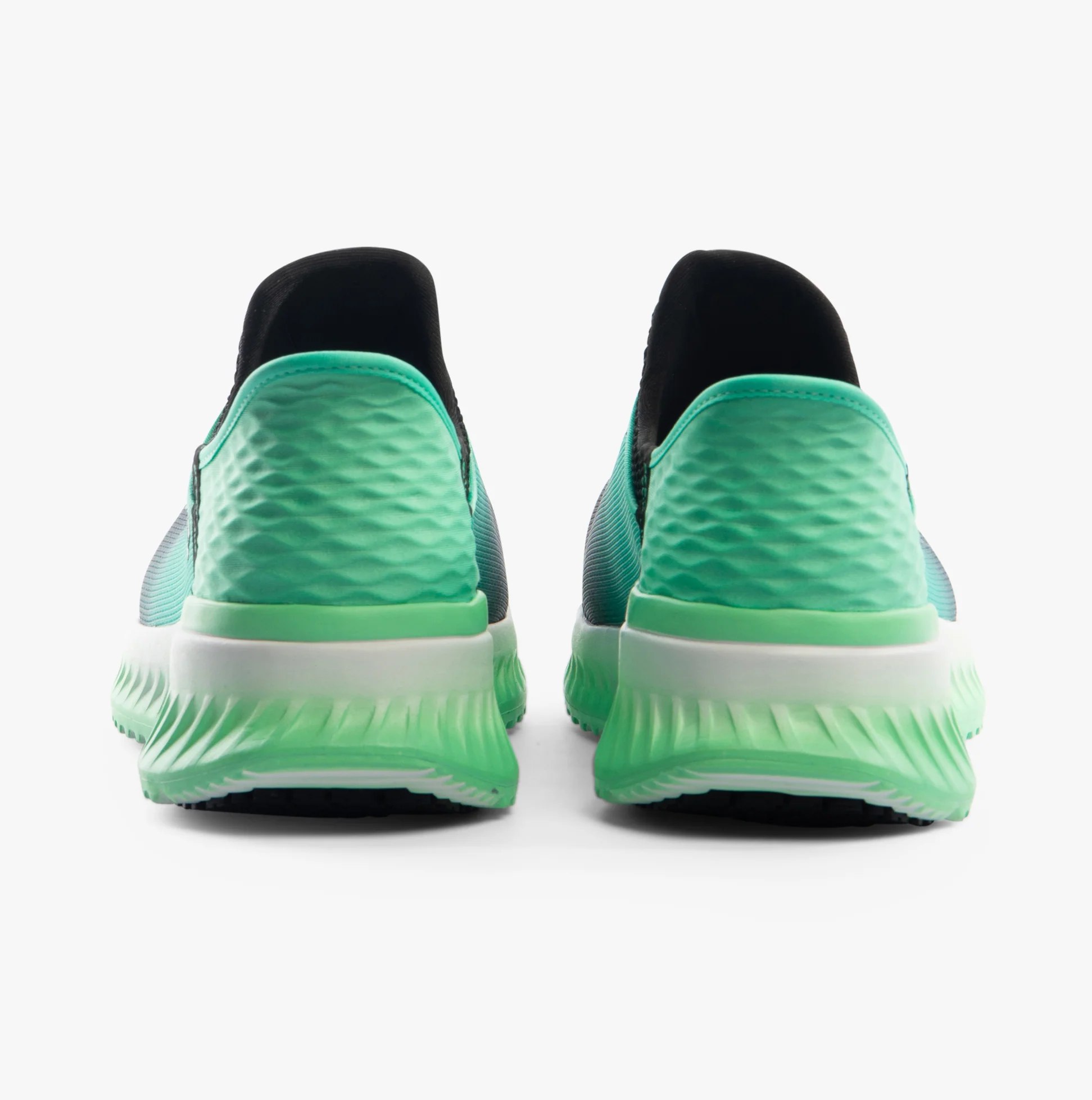 Skechers Work 108152EC TILIDO - OMBRAY Womens Safety Trainers Black/Teal - Image 4