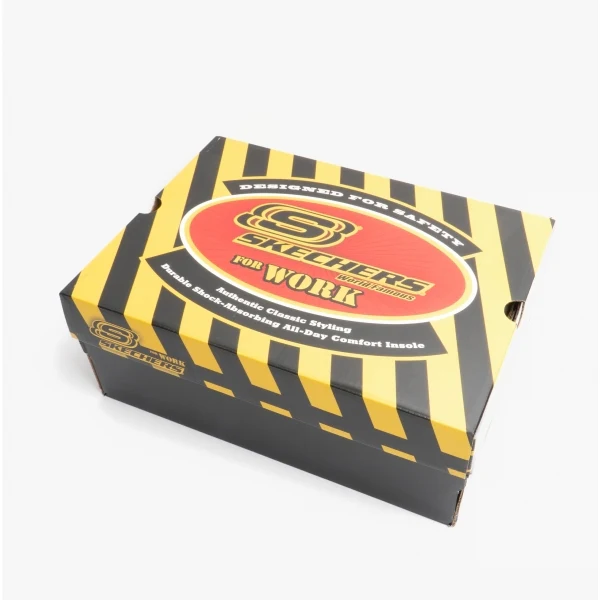 Skechers Work 200001EC TROPHUS Mens Safety Trainers Black - Image 6