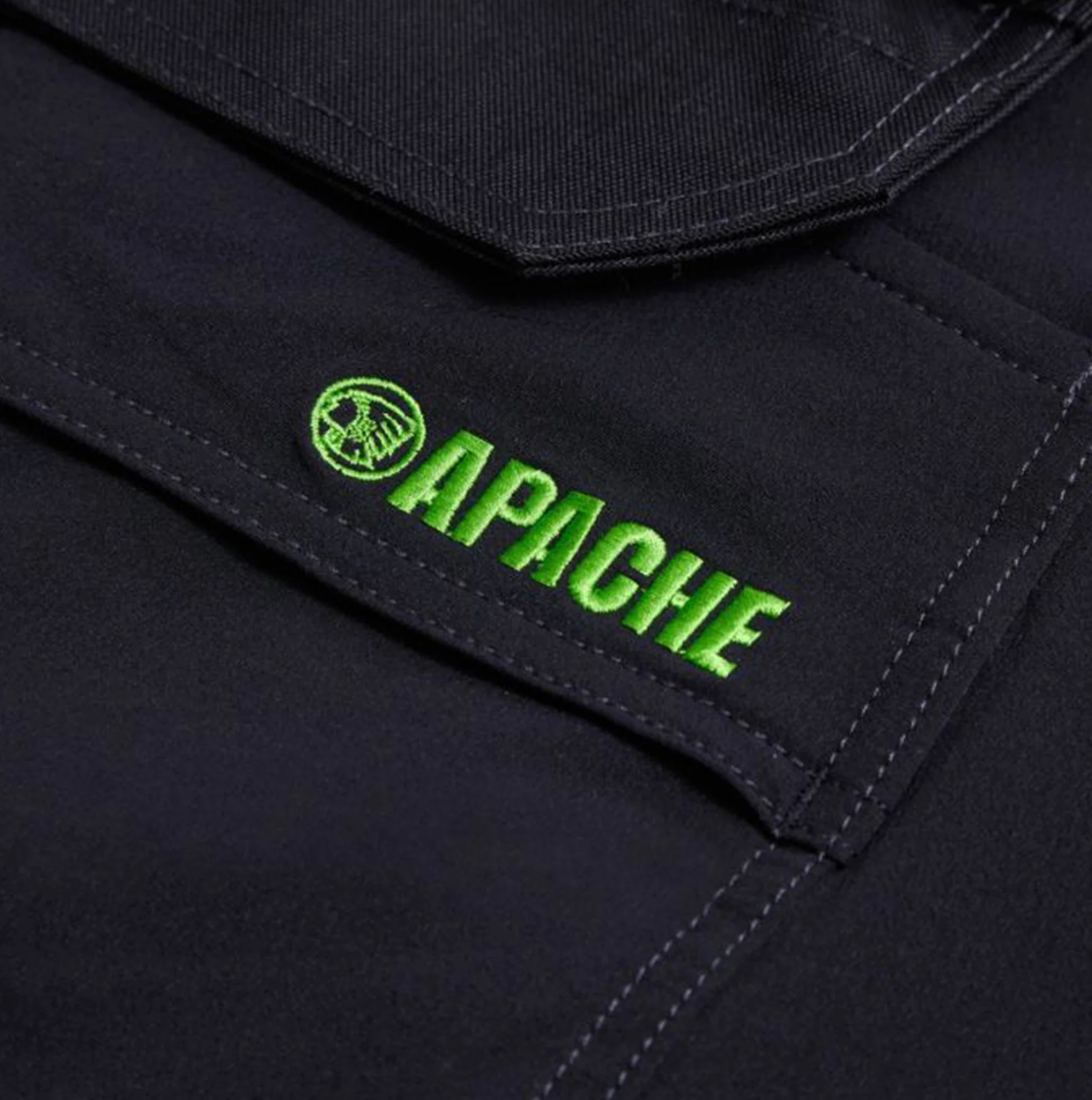 Apache WHISTLER Mens Workwear Shorts Black - Image 4