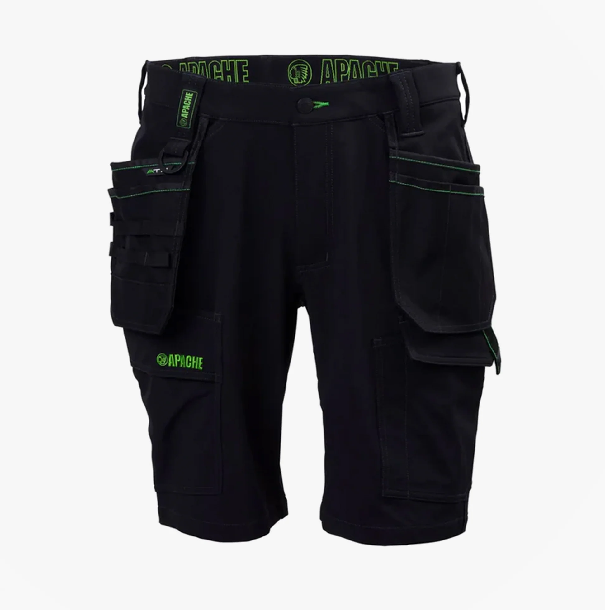 Apache WHISTLER Mens Workwear Shorts Black - Image 7